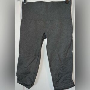Lululemon Ebb To Street Crop Gray Legging Size 4